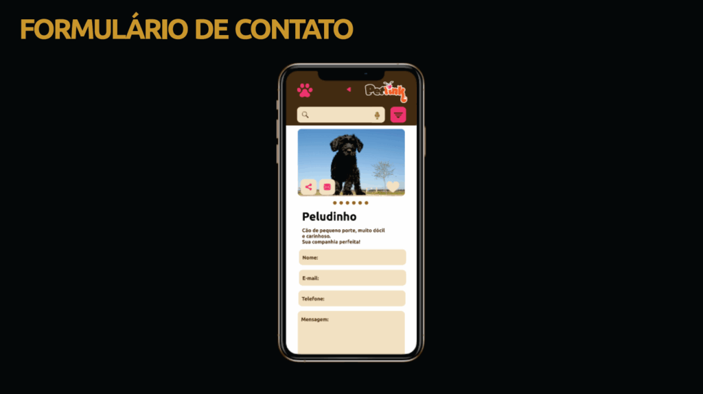 Formulário de contato